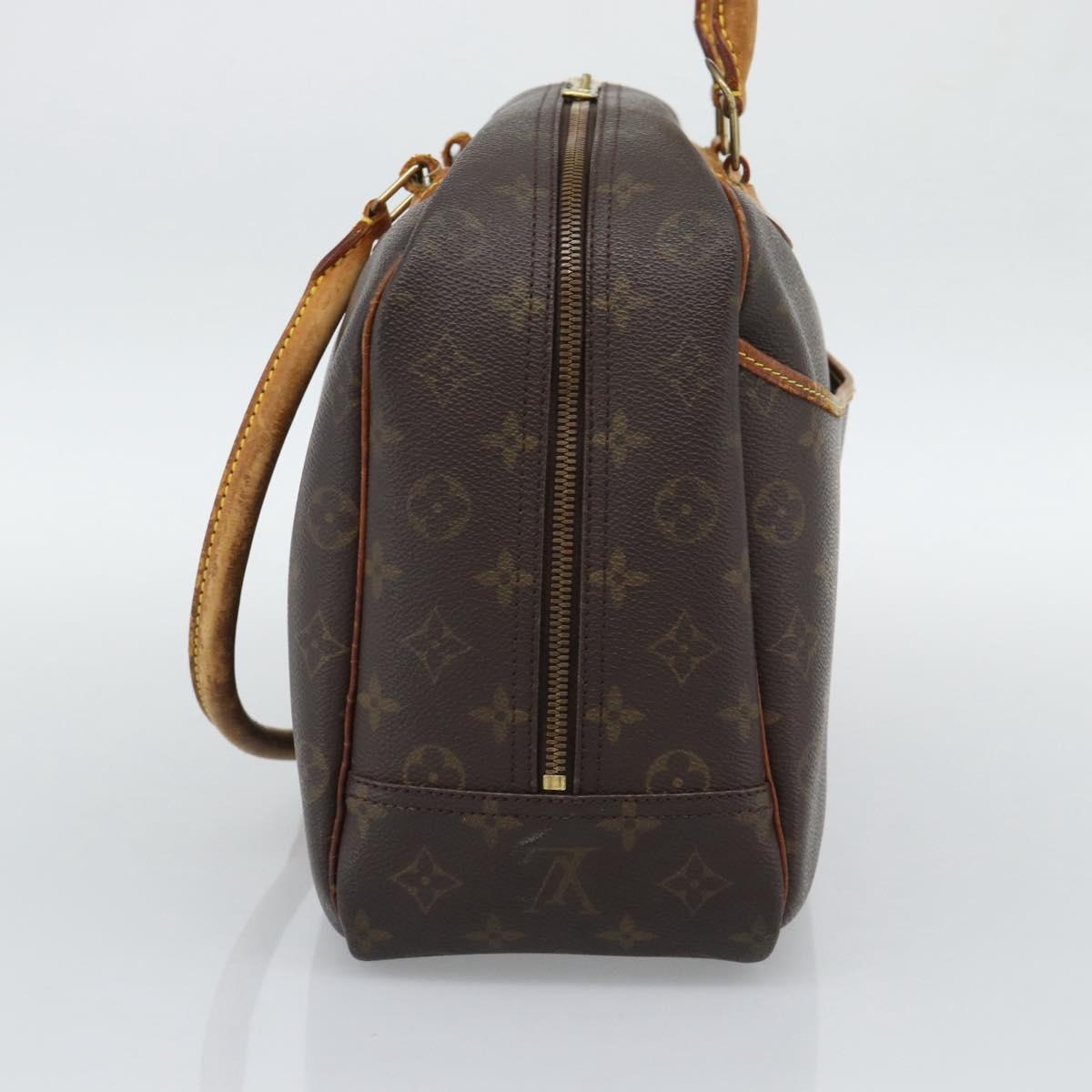 LOUIS VUITTON Monogram Deauville Hand Bag M47270 LV Auth 194557