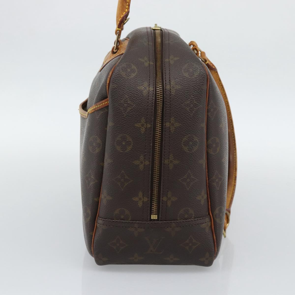 LOUIS VUITTON Monogram Deauville Hand Bag M47270 LV Auth 194557