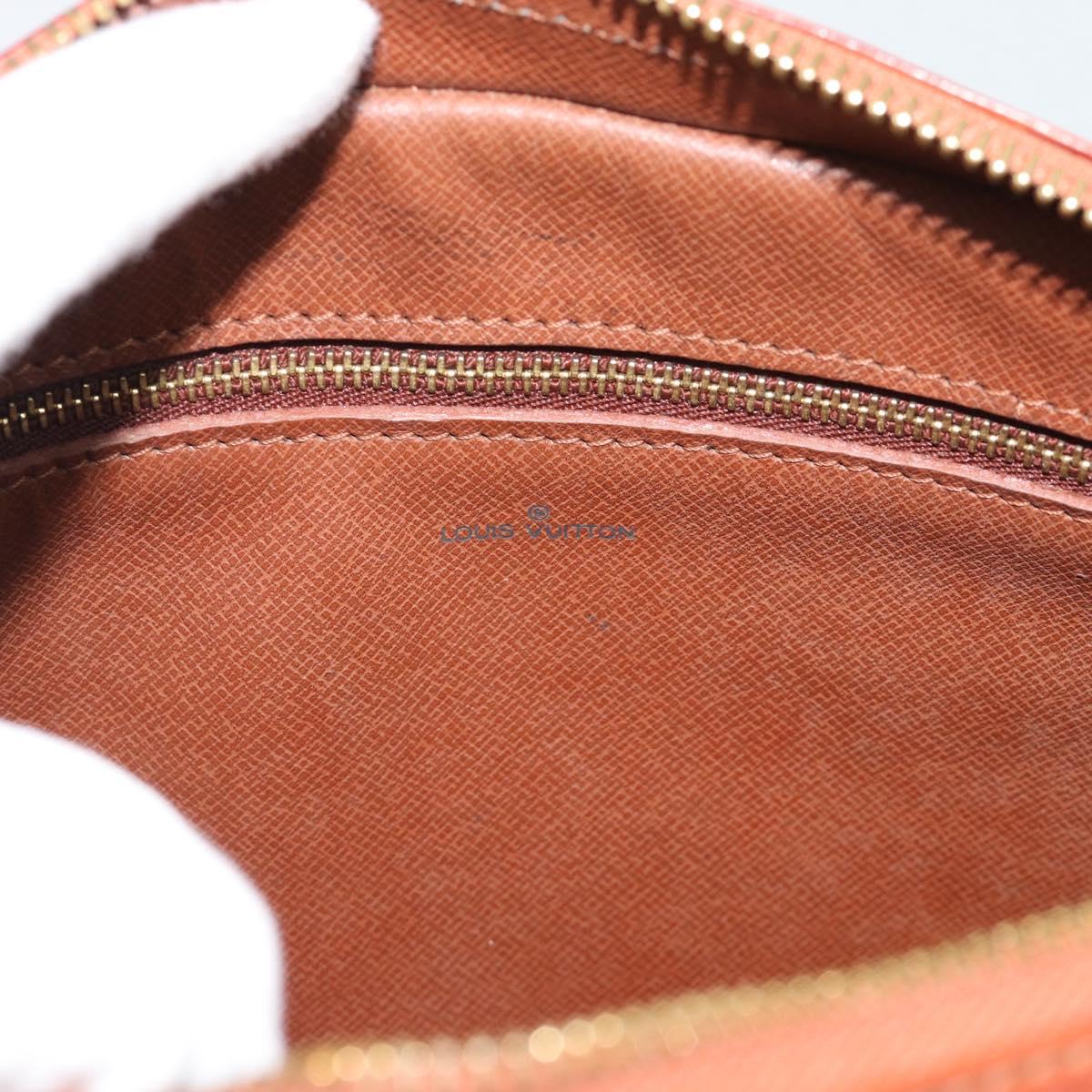 LOUIS VUITTON Epi Jeune Fille MM Shoulder Bag Brown M52153 LV Auth 194559