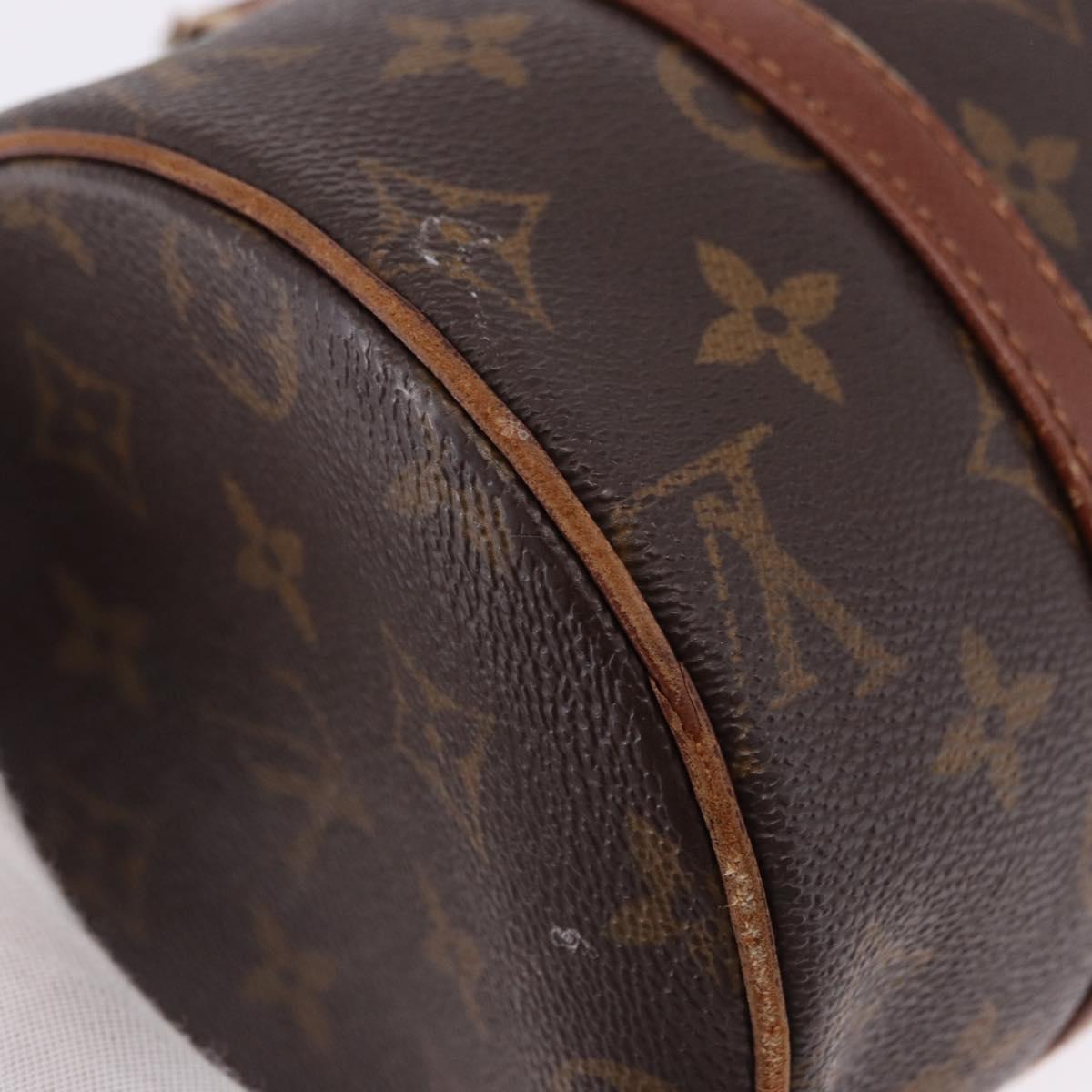 LOUIS VUITTON Monogram Papillon 26 Hand Bag M51366 LV Auth 194560