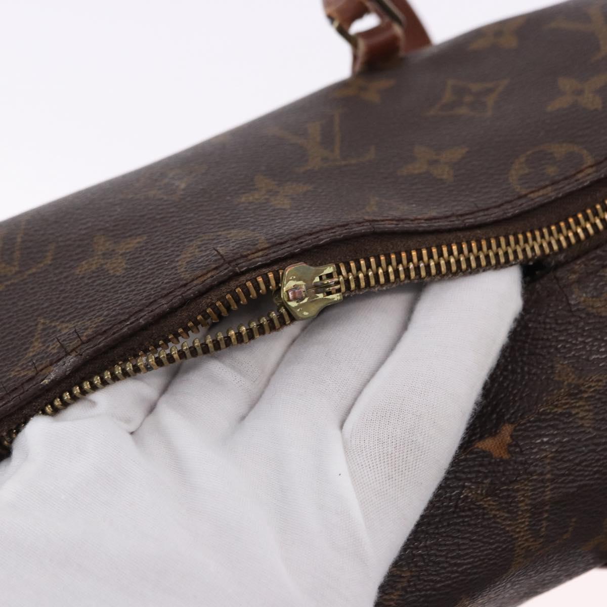 LOUIS VUITTON Monogram Papillon 26 Hand Bag M51366 LV Auth 194560