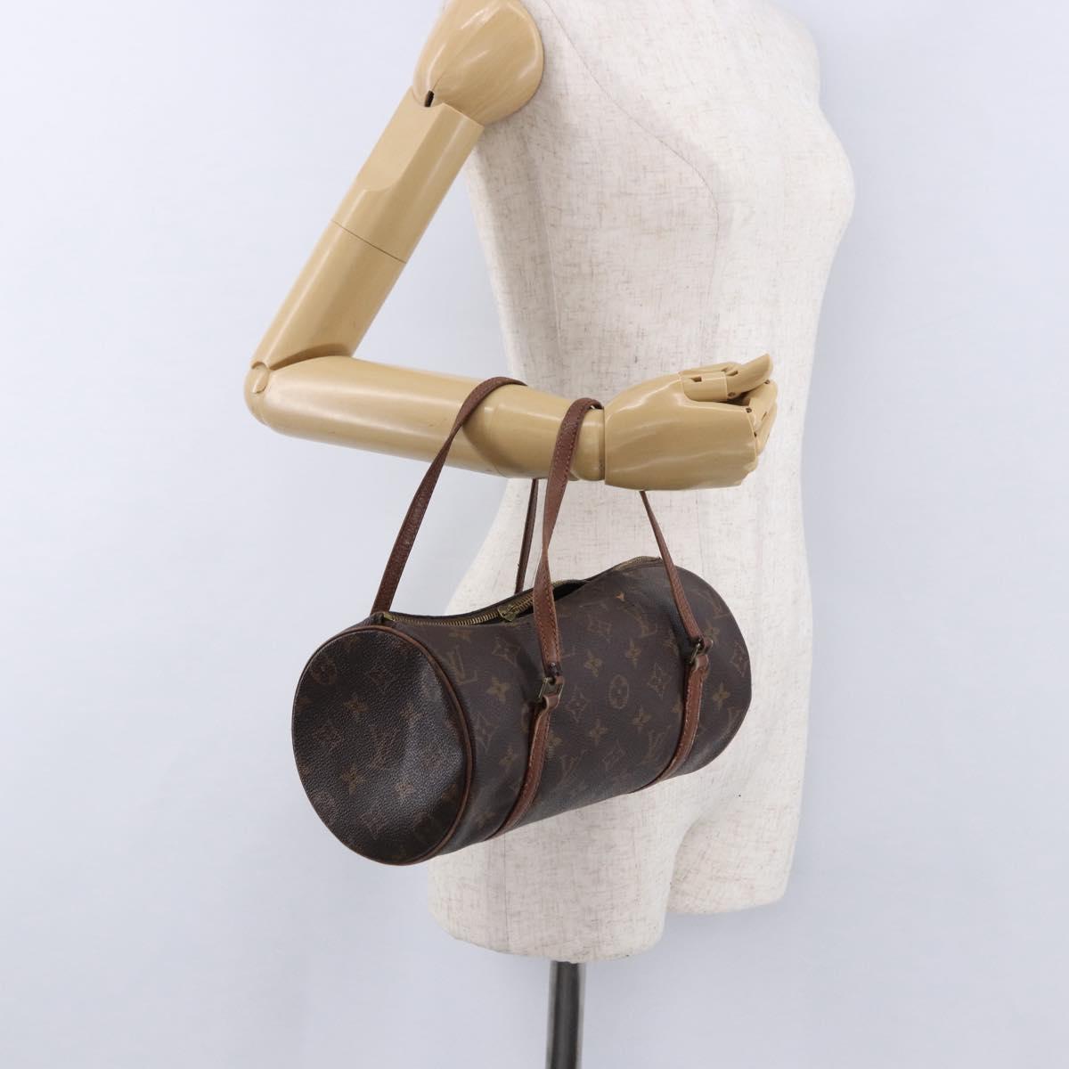 LOUIS VUITTON Monogram Papillon 26 Hand Bag M51366 LV Auth 194560