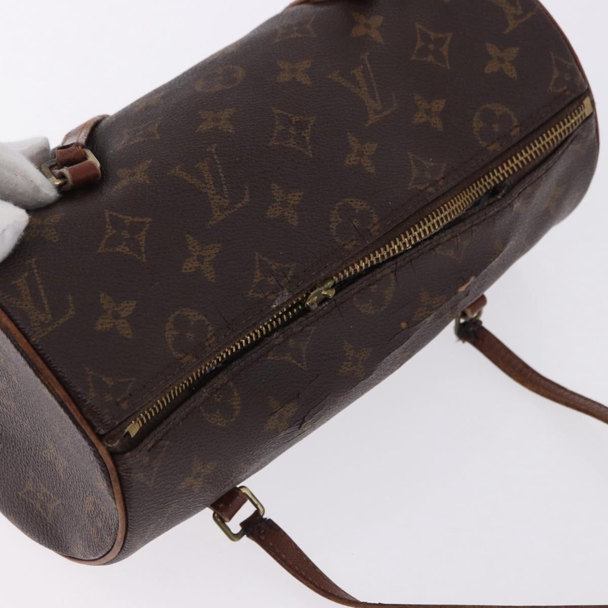 LOUIS VUITTON Monogram Papillon 26 Hand Bag M51366 LV Auth 194560