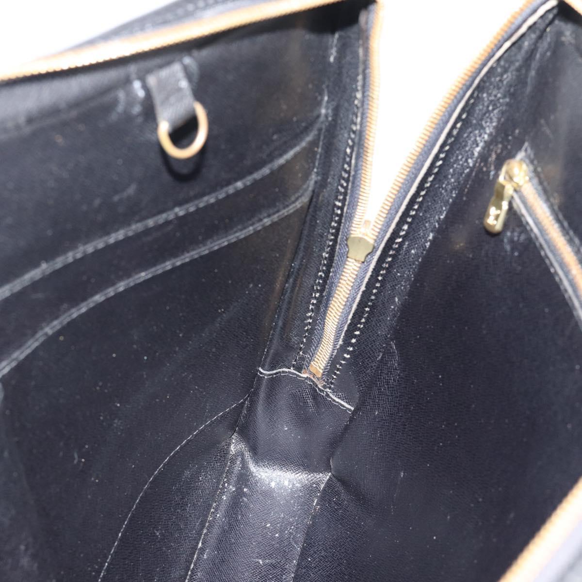 LOUIS VUITTON Epi Porte Documents Voyage Business Bag Black M40321 Auth 194561