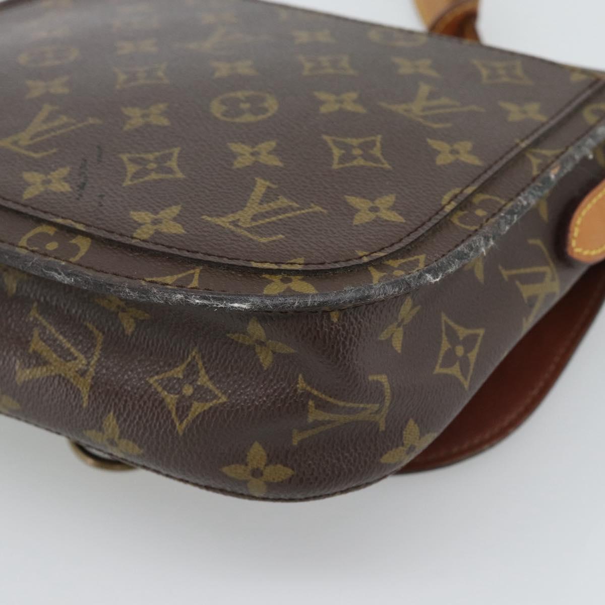 LOUIS VUITTON Monogram Saint Cloud GM Shoulder Bag M51242 LV Auth 194563