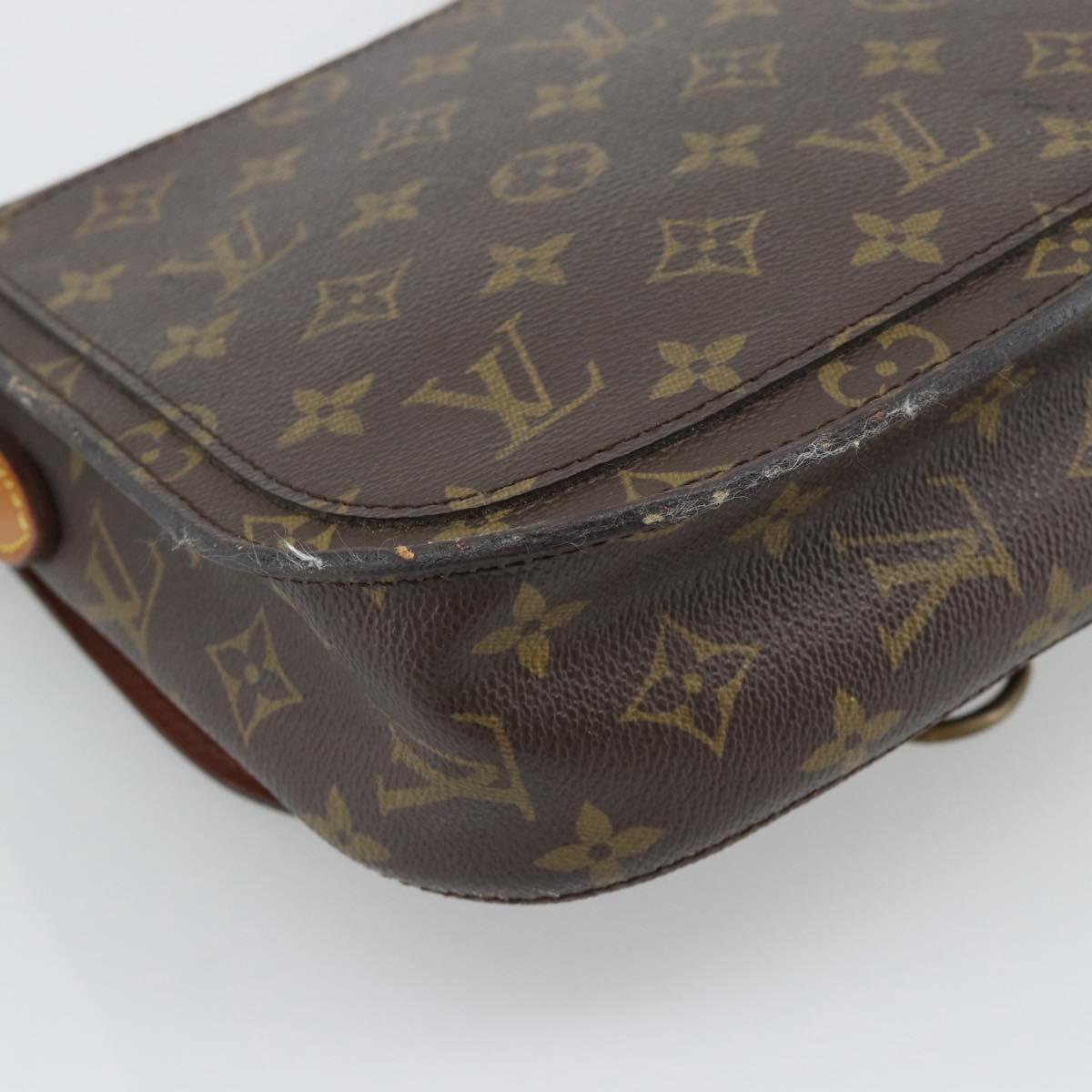 LOUIS VUITTON Monogram Saint Cloud GM Shoulder Bag M51242 LV Auth 194563