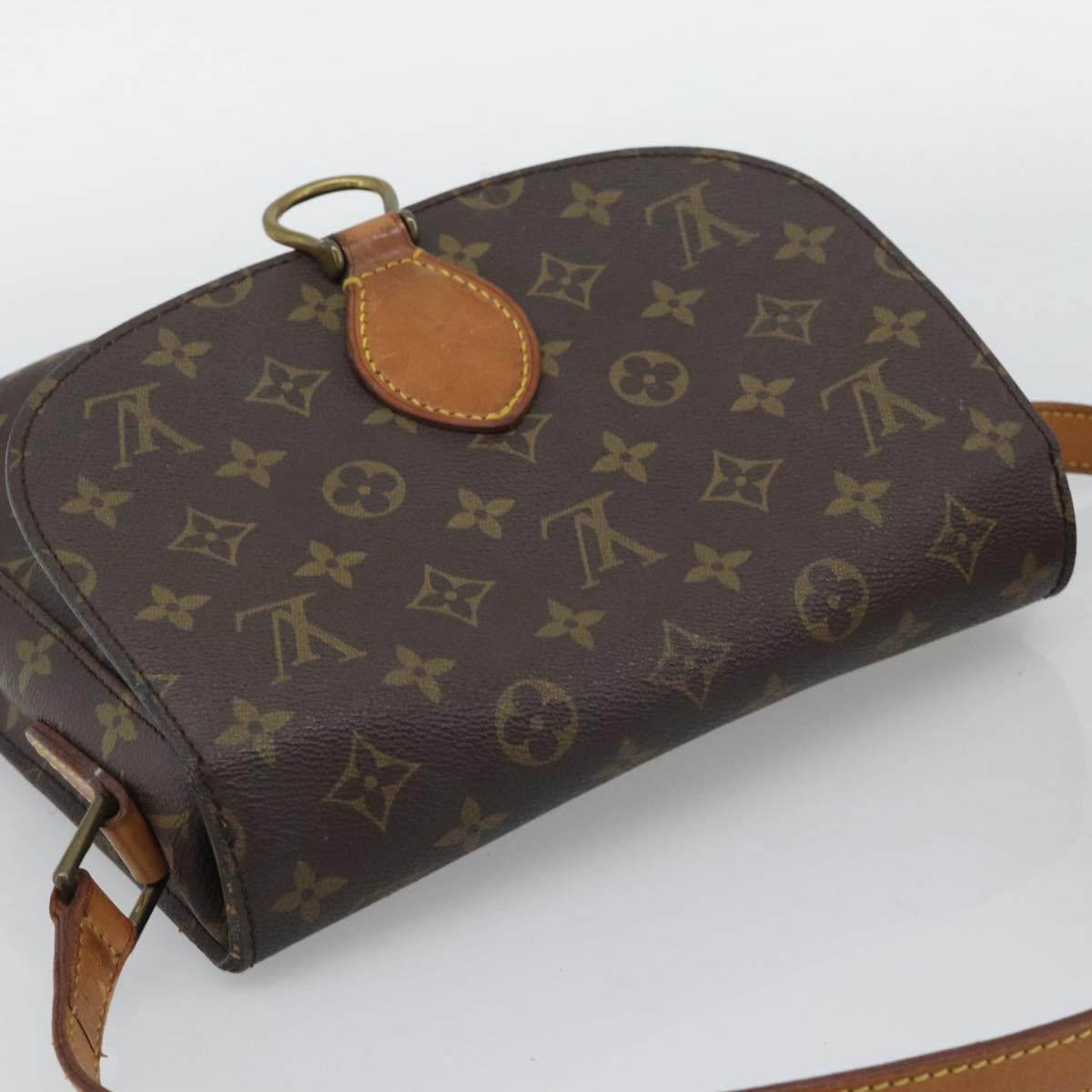 LOUIS VUITTON Monogram Saint Cloud GM Shoulder Bag M51242 LV Auth 194563