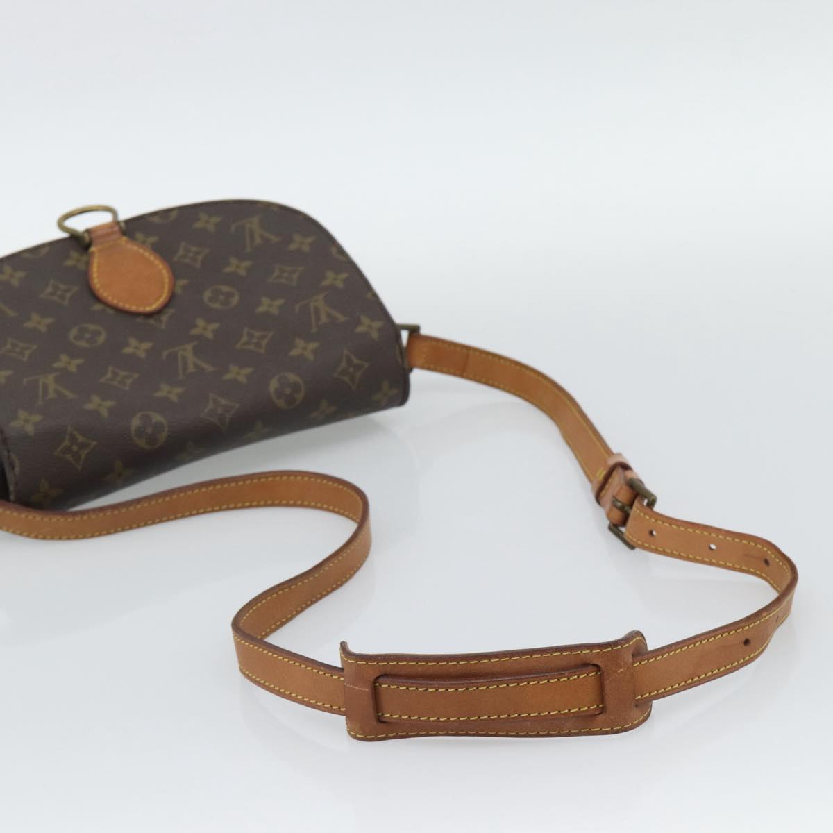 LOUIS VUITTON Monogram Saint Cloud GM Shoulder Bag M51242 LV Auth 194563