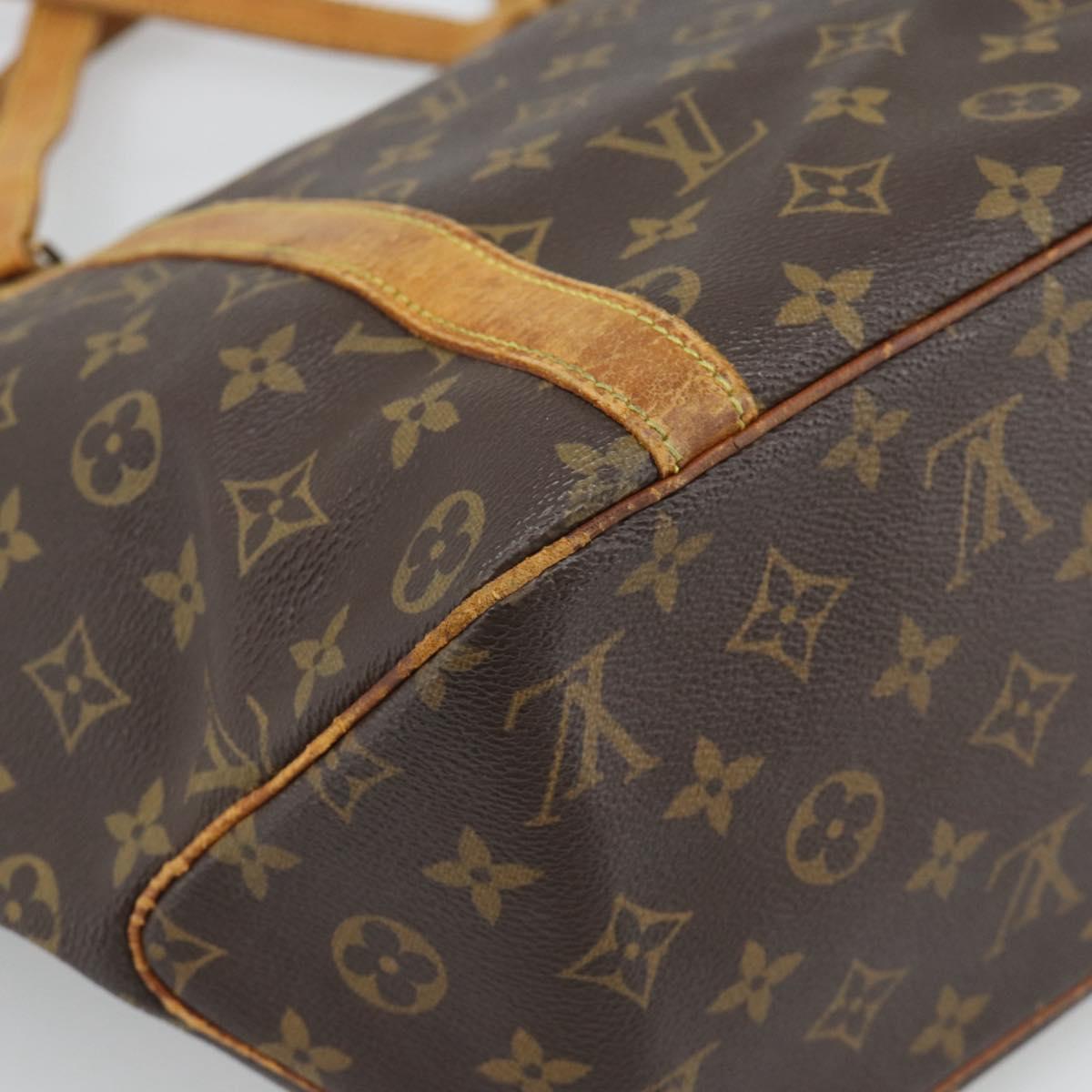 LOUIS VUITTON Monogram Sac Shopping Tote Bag M51108 LV Auth 194564