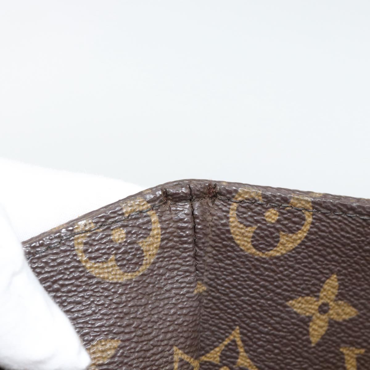 LOUIS VUITTON Monogram Sac Shopping Tote Bag M51108 LV Auth 194564