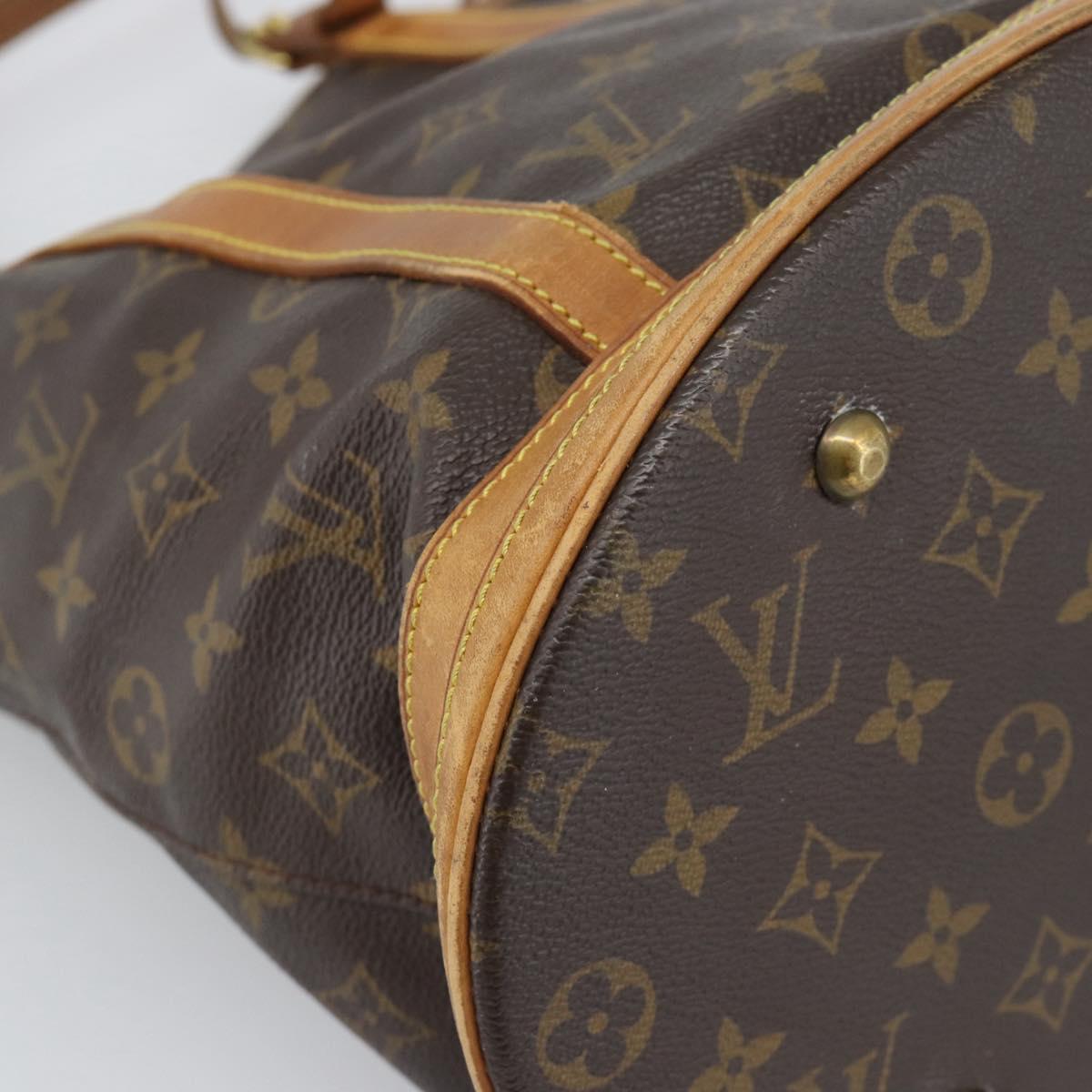 LOUIS VUITTON Monogram Bucket GM Shoulder Bag M42236 LV Auth 194566