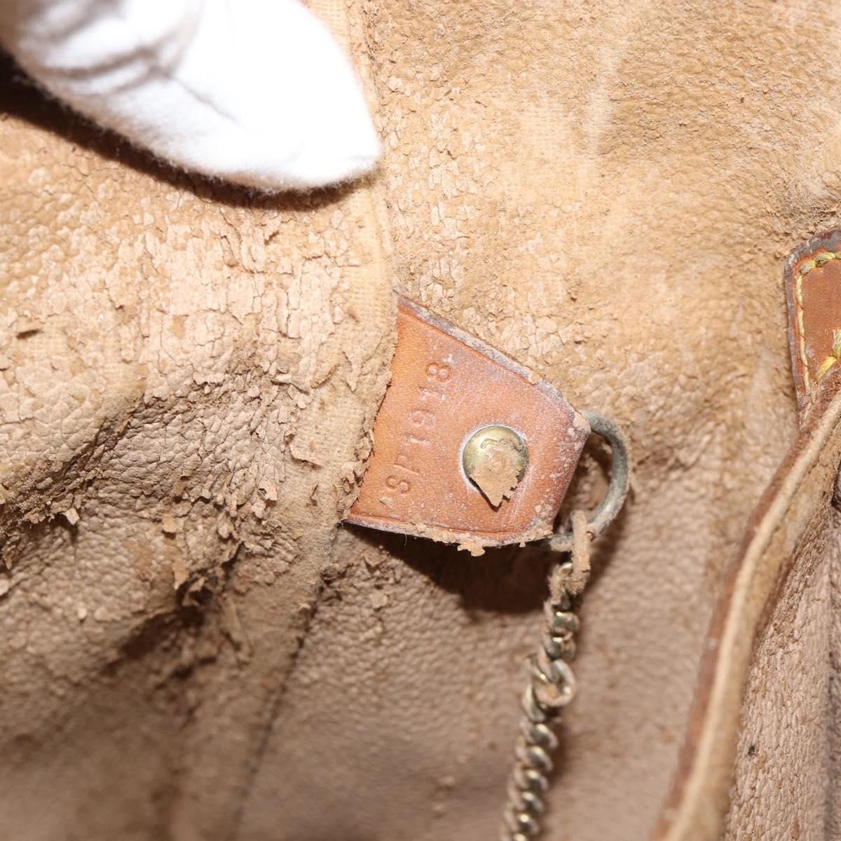LOUIS VUITTON Monogram Bucket GM Shoulder Bag M42236 LV Auth 194566