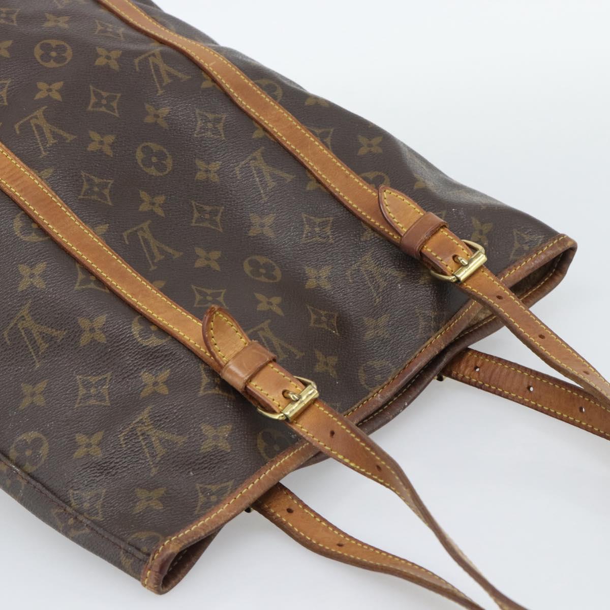 LOUIS VUITTON Monogram Bucket GM Shoulder Bag M42236 LV Auth 194566