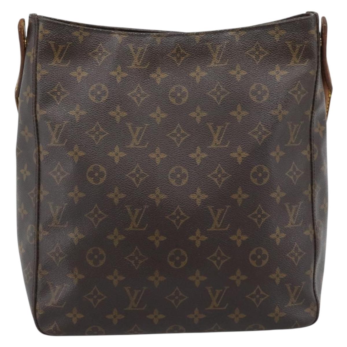 LOUIS VUITTON Monogram Looping GM Shoulder Bag M51145 LV Auth 194567