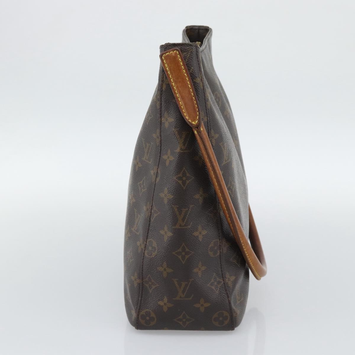 LOUIS VUITTON Monogram Looping GM Shoulder Bag M51145 LV Auth 194567