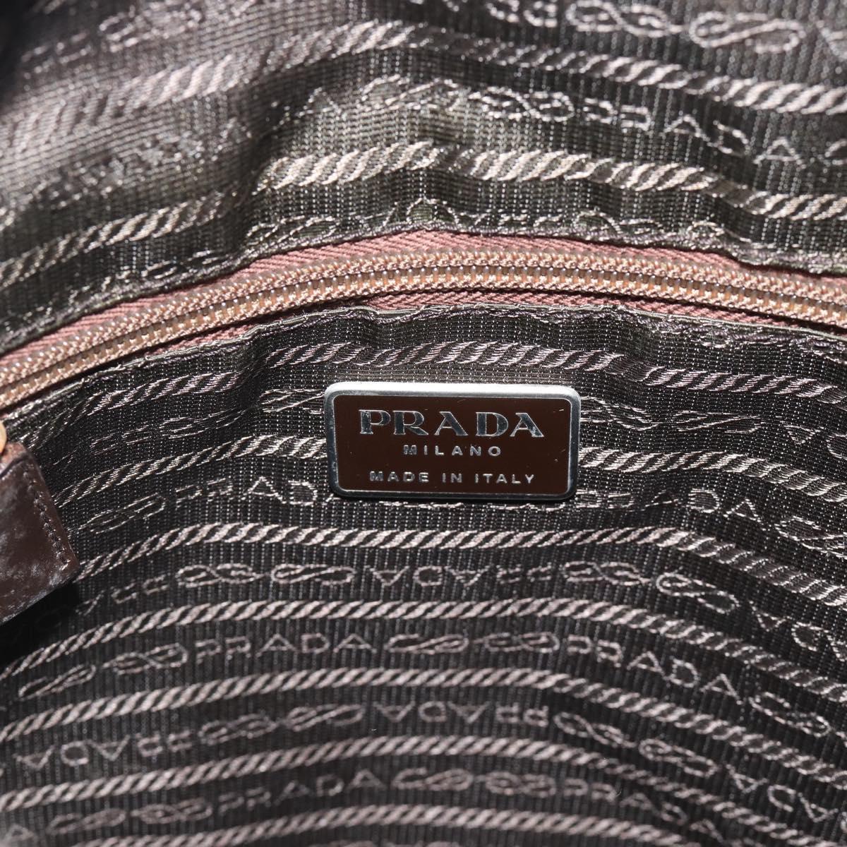 PRADA Tote Bag Nylon Green Auth 194568