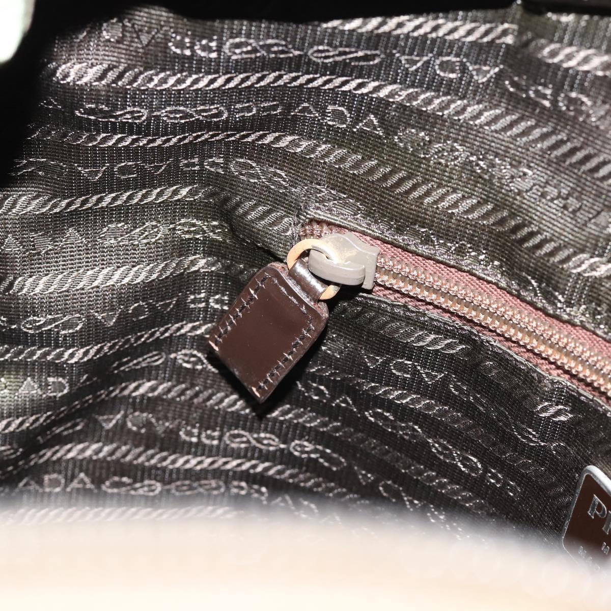 PRADA Tote Bag Nylon Green Auth 194568