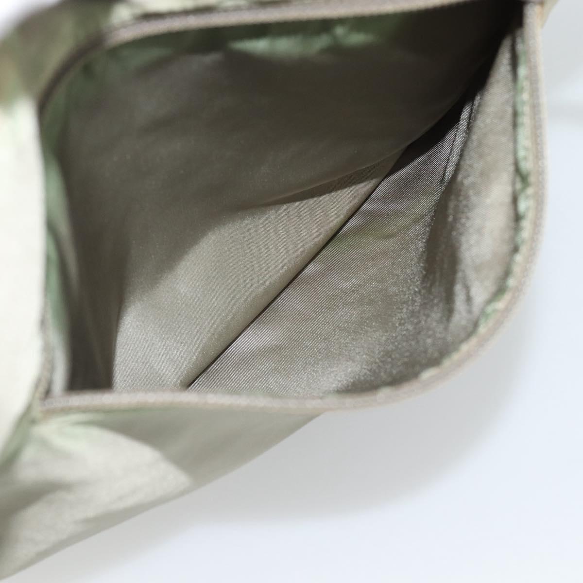 PRADA Tote Bag Nylon Green Auth 194568