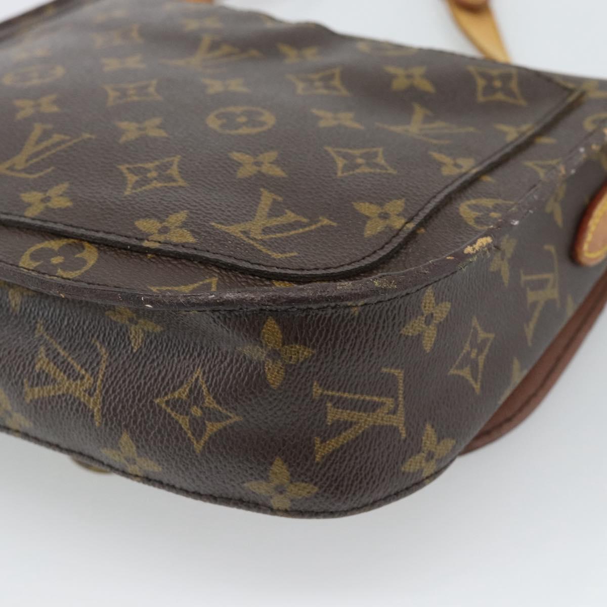LOUIS VUITTON Monogram Saint Cloud GM Shoulder Bag M51242 LV Auth 194571