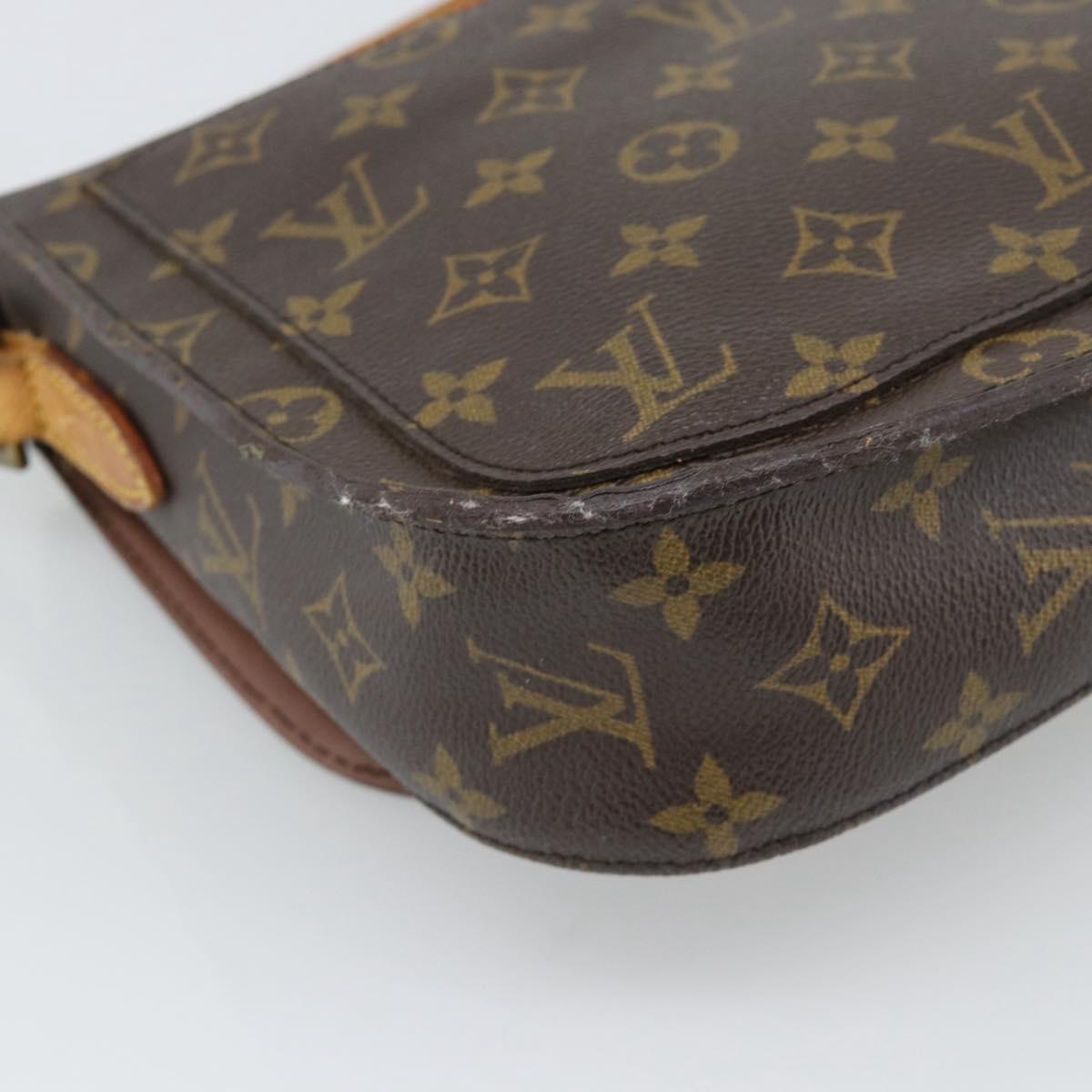 LOUIS VUITTON Monogram Saint Cloud GM Shoulder Bag M51242 LV Auth 194571