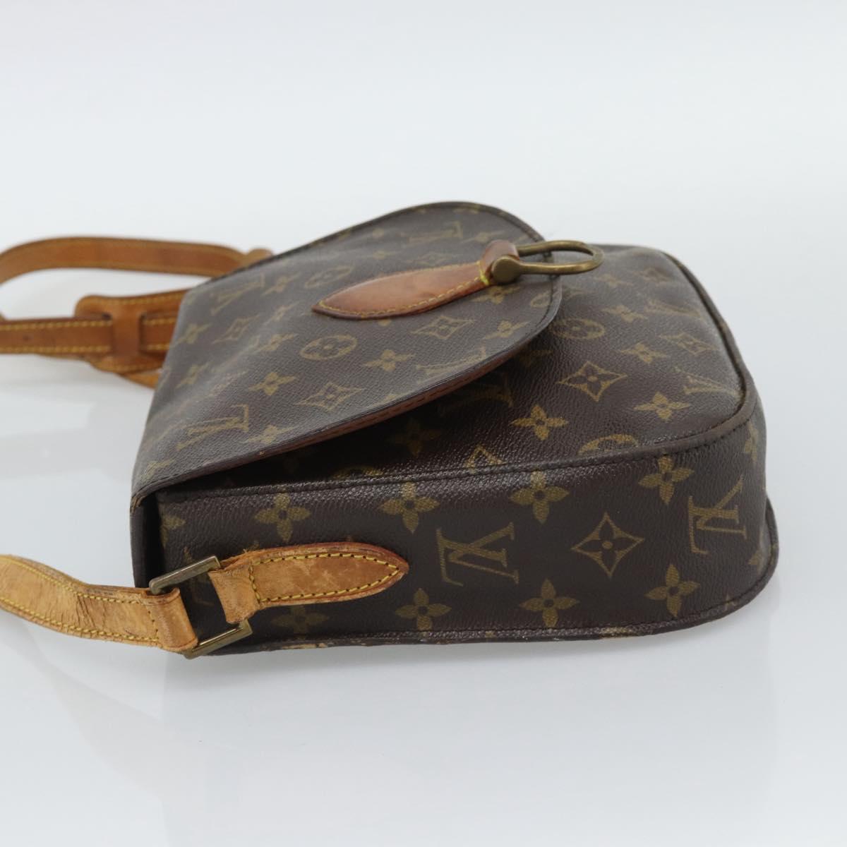 LOUIS VUITTON Monogram Saint Cloud GM Shoulder Bag M51242 LV Auth 194571