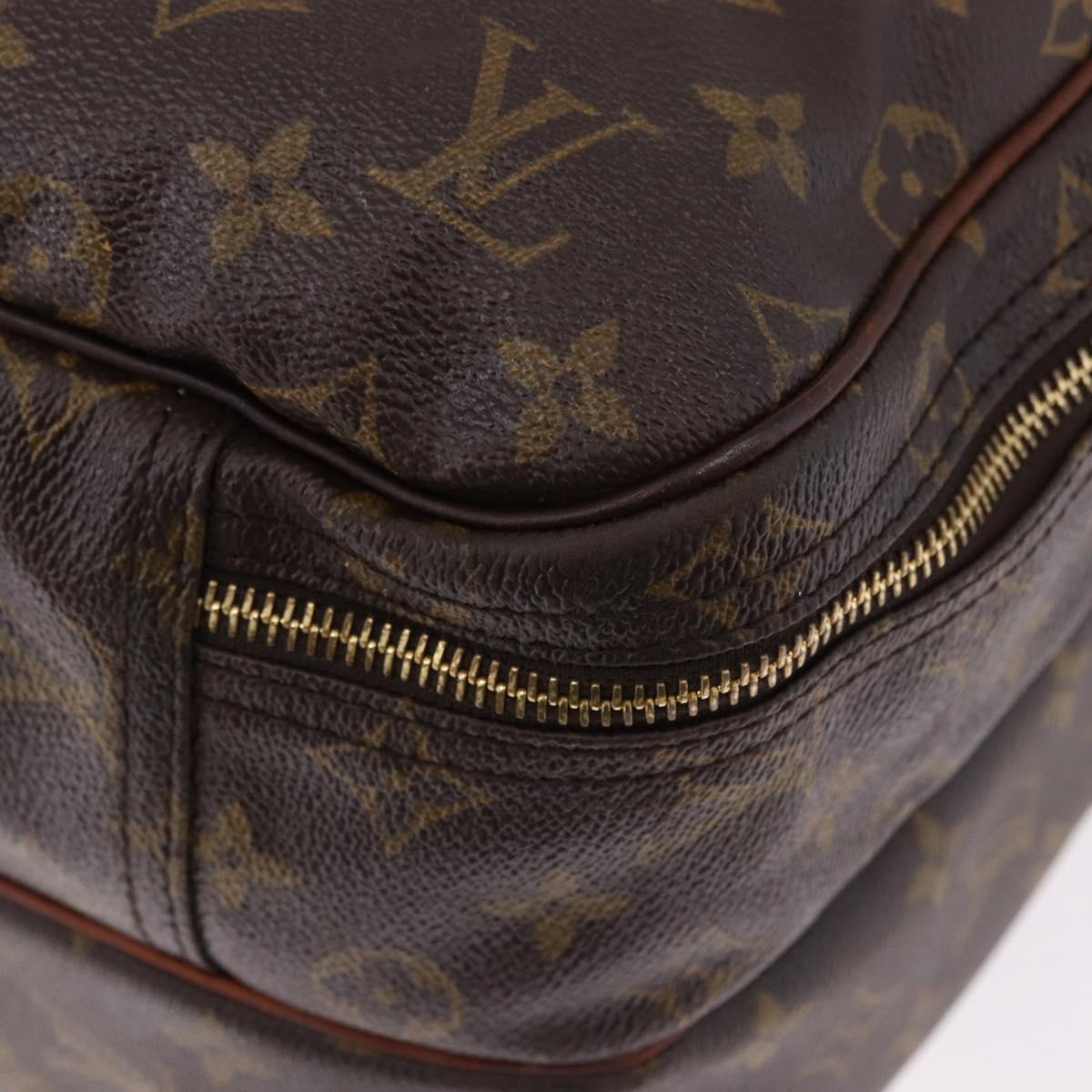 LOUIS VUITTON Monogram Alize de Poche Boston Bag 2way M41392 LV Auth 194574