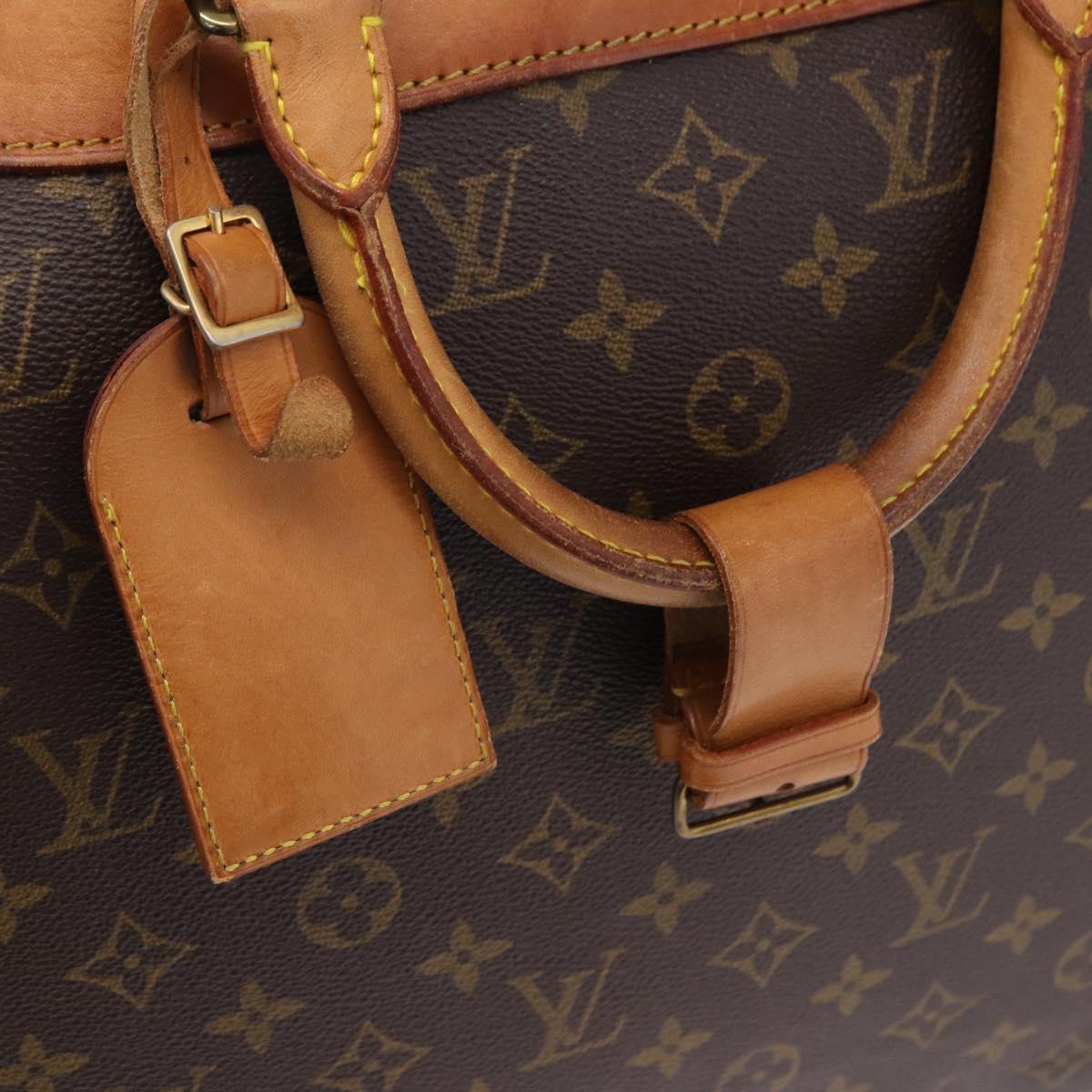 LOUIS VUITTON Monogram Alize de Poche Boston Bag 2way M41392 LV Auth 194574