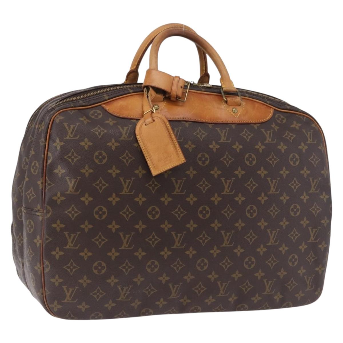 LOUIS VUITTON Monogram Alize de Poche Boston Bag 2way M41392 LV Auth 194574
