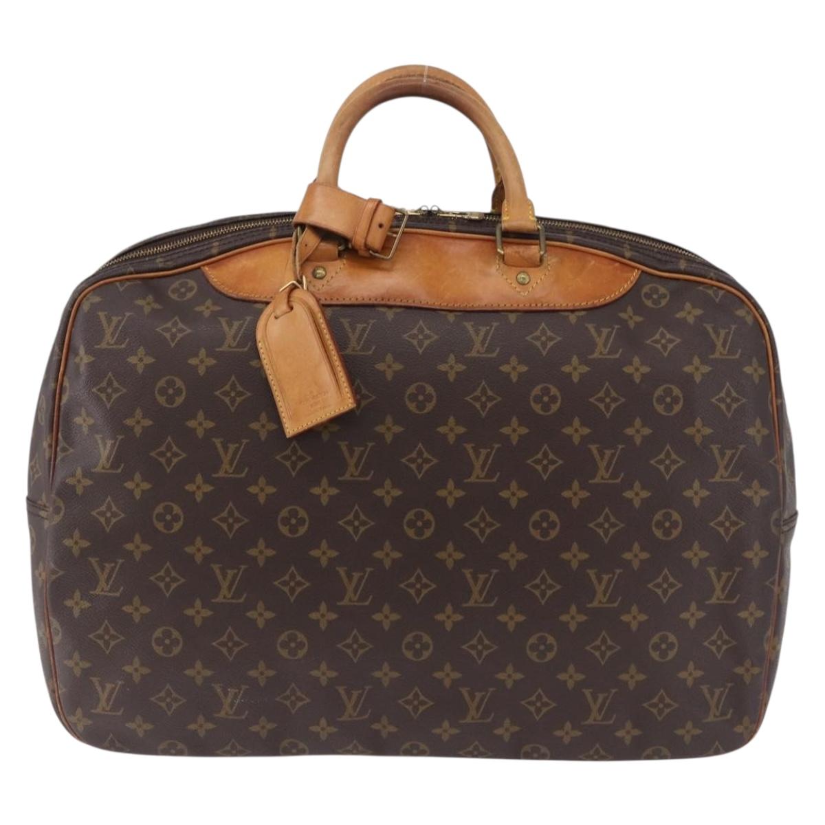 LOUIS VUITTON Monogram Alize de Poche Boston Bag 2way M41392 LV Auth 194574