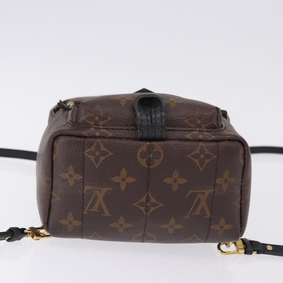 LOUIS VUITTON Monogram Palm Springs MINI Backpack M44873 LV Auth 194582