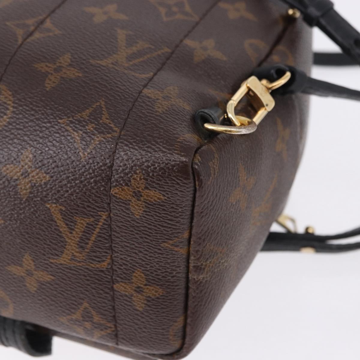 LOUIS VUITTON Monogram Palm Springs MINI Backpack M44873 LV Auth 194582