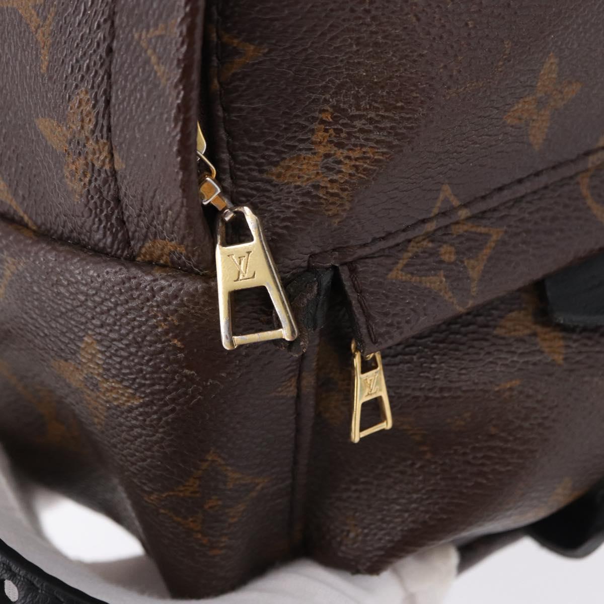 LOUIS VUITTON Monogram Palm Springs MINI Backpack M44873 LV Auth 194582