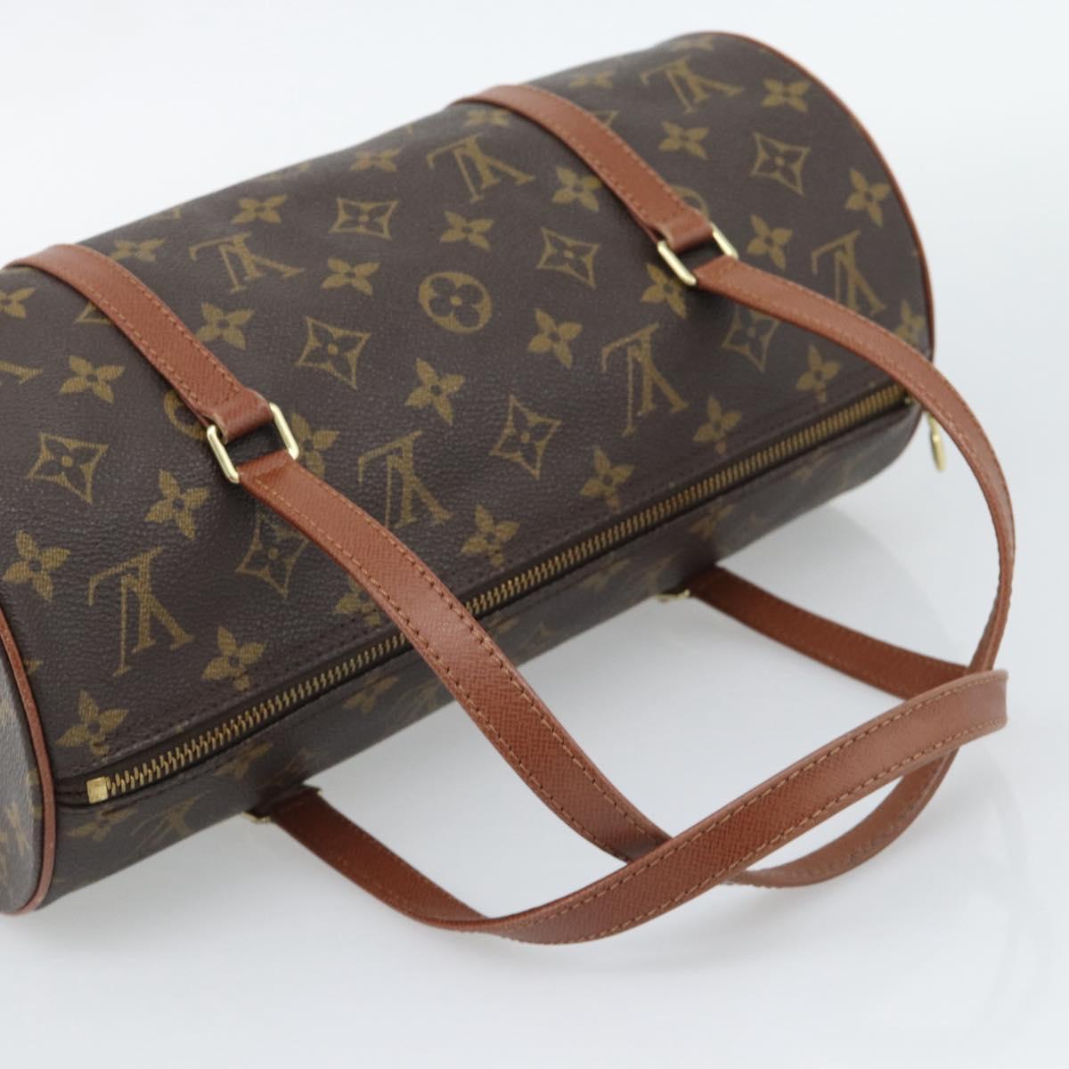 LOUIS VUITTON Monogram Papillon 30 Hand Bag M51365 LV Auth 194583A