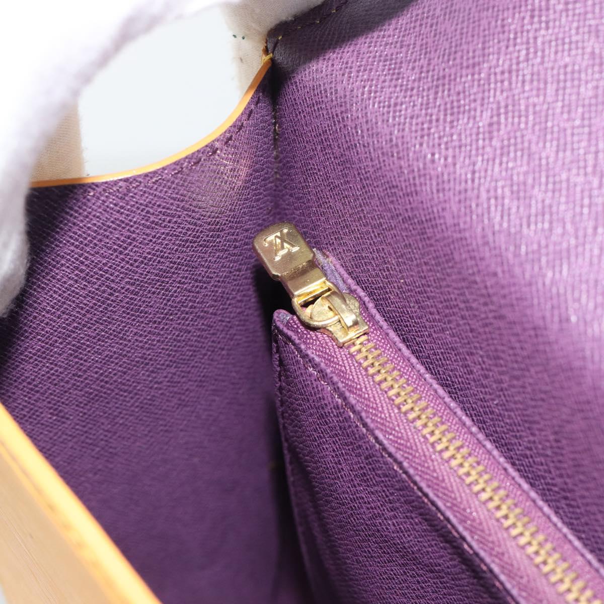 LOUIS VUITTON Epi Malesherbes Bag Tassili Yellow Jonne M52379 LV Auth 194586A
