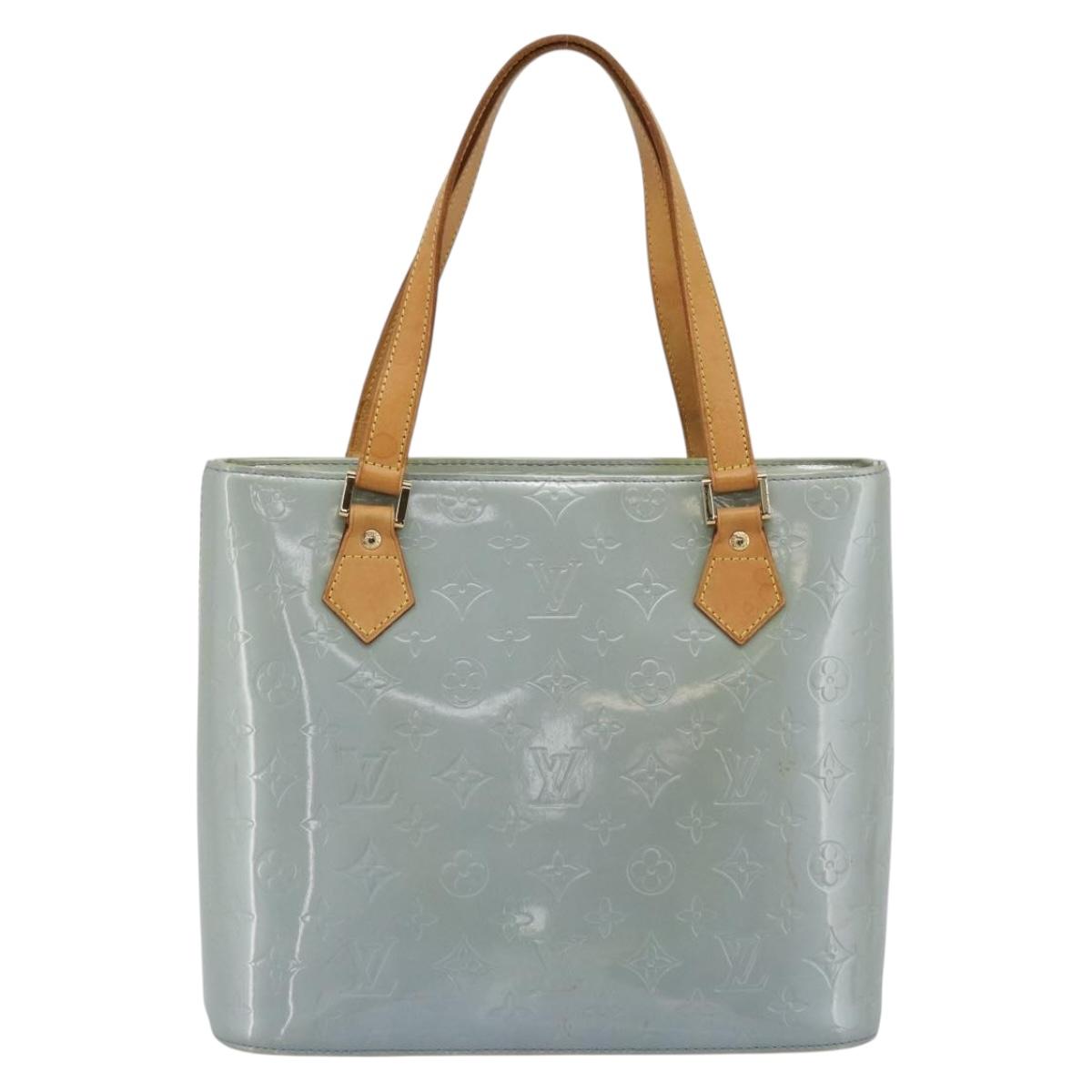 LOUIS VUITTON Monogram Vernis Houston Hand Bag Lavande M91218 LV Auth 194588