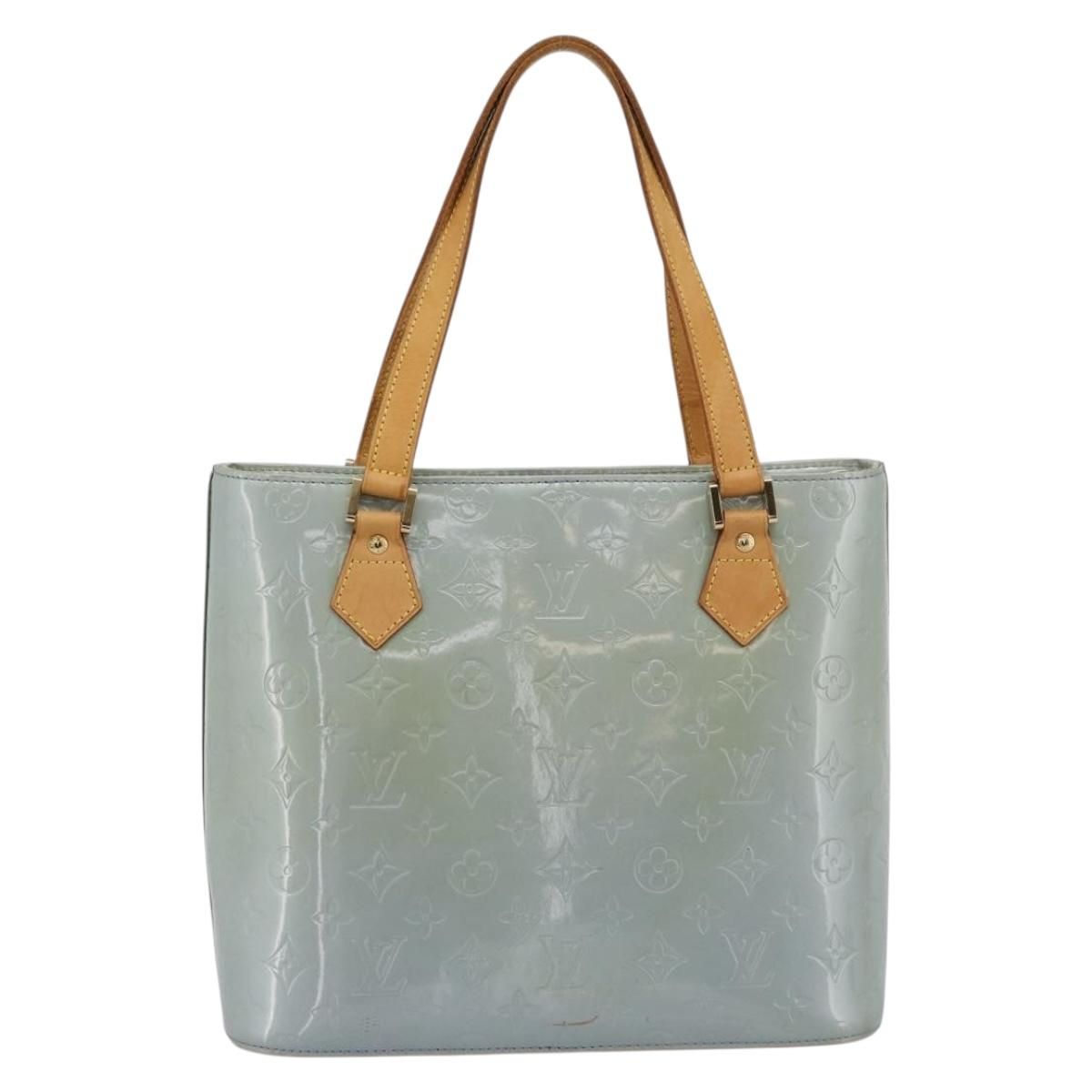 LOUIS VUITTON Monogram Vernis Houston Hand Bag Lavande M91218 LV Auth 194588