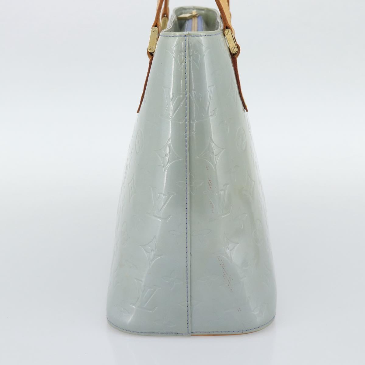 LOUIS VUITTON Monogram Vernis Houston Hand Bag Lavande M91218 LV Auth 194588