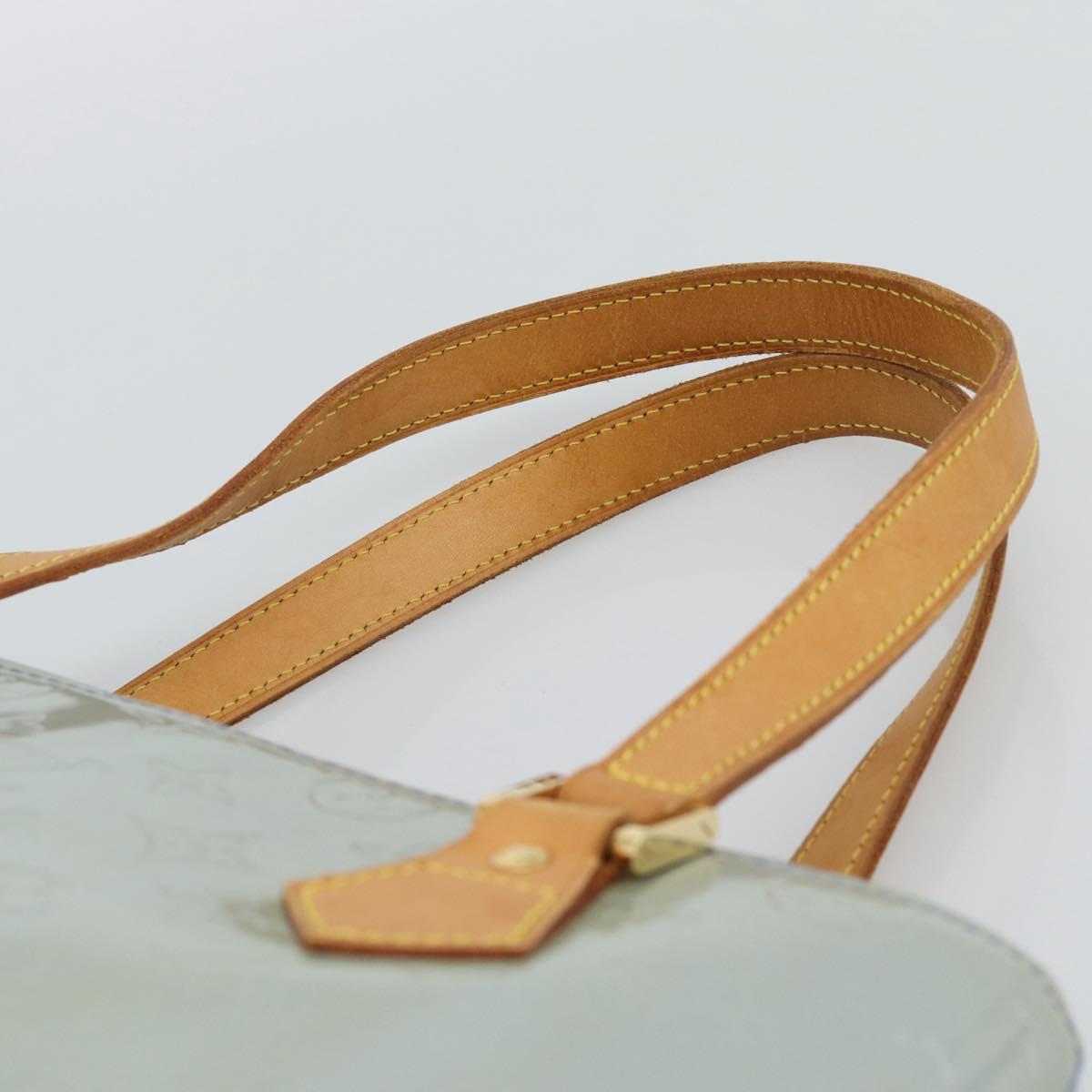 LOUIS VUITTON Monogram Vernis Houston Hand Bag Lavande M91218 LV Auth 194588