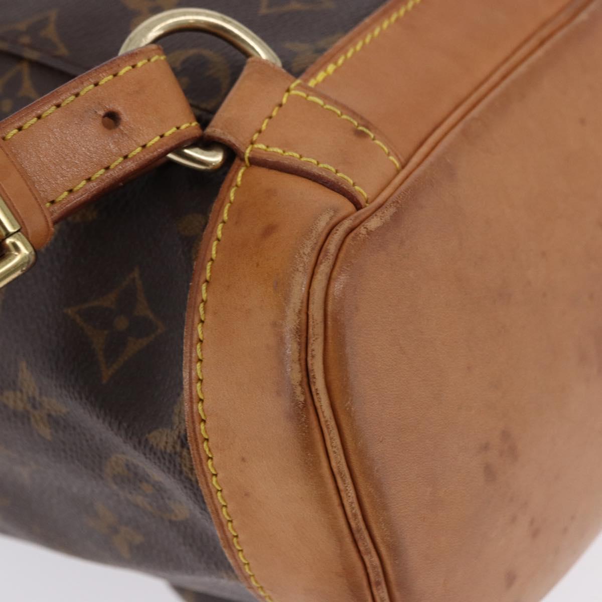 LOUIS VUITTON Monogram Montsouris MM Backpack M51136 LV Auth 194591