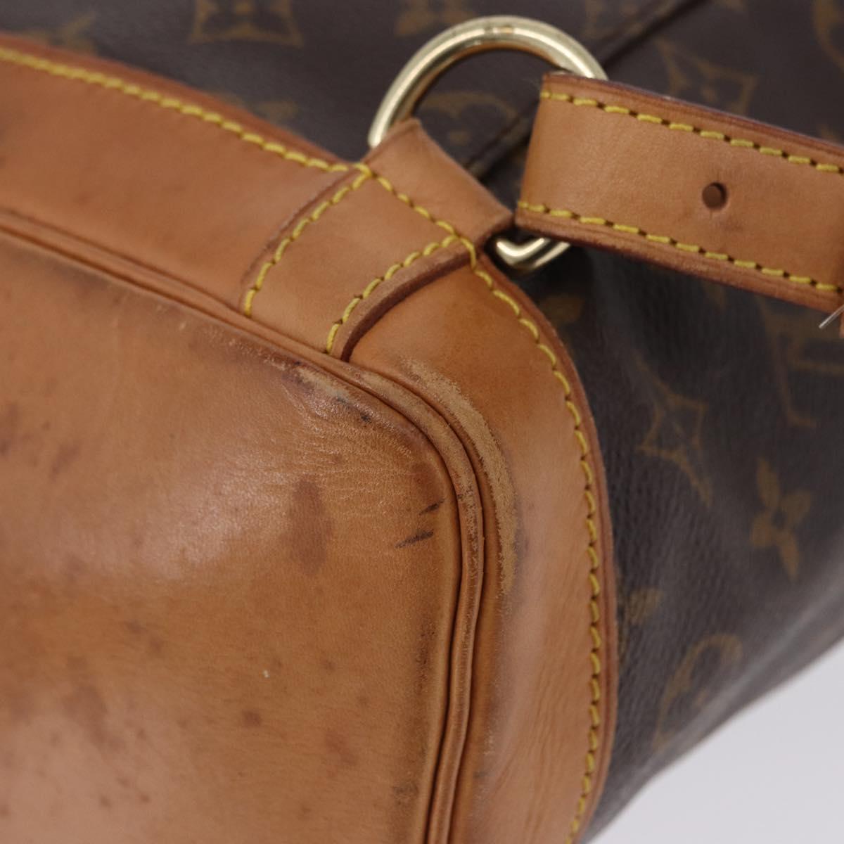 LOUIS VUITTON Monogram Montsouris MM Backpack M51136 LV Auth 194591