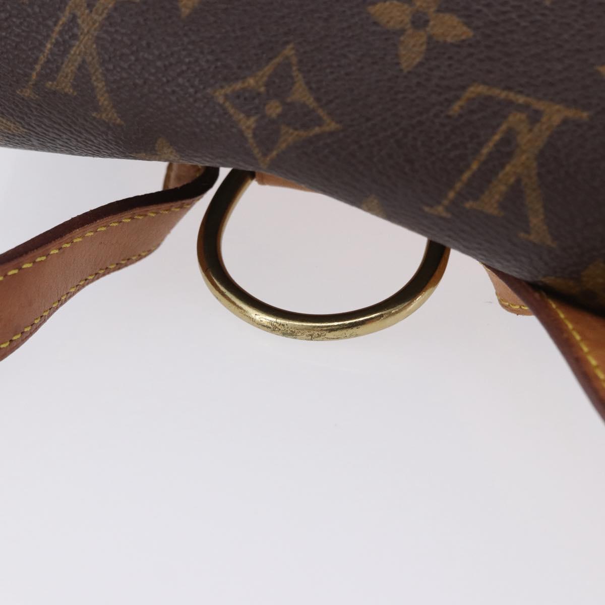 LOUIS VUITTON Monogram Montsouris MM Backpack M51136 LV Auth 194591