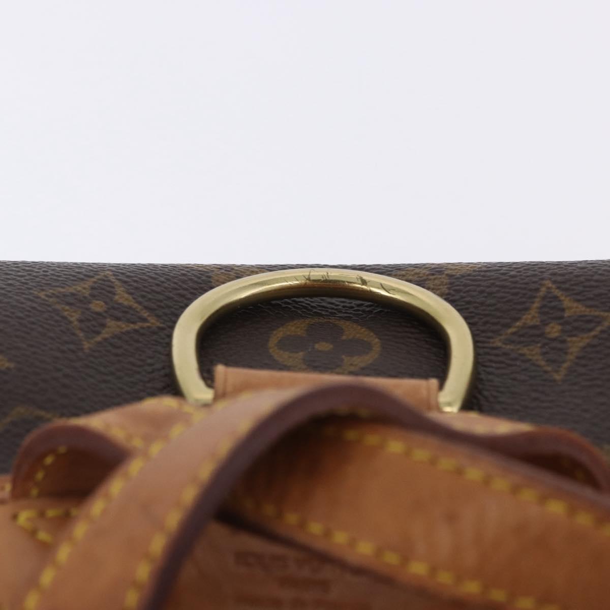 LOUIS VUITTON Monogram Montsouris MM Backpack M51136 LV Auth 194591