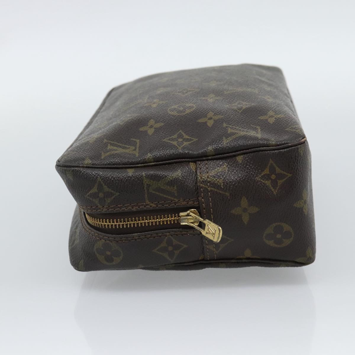 LOUIS VUITTON Monogram Trousse Toilette 28 Clutch Bag M47522 LV Auth 194597