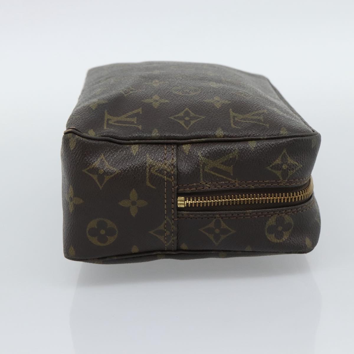LOUIS VUITTON Monogram Trousse Toilette 28 Clutch Bag M47522 LV Auth 194597