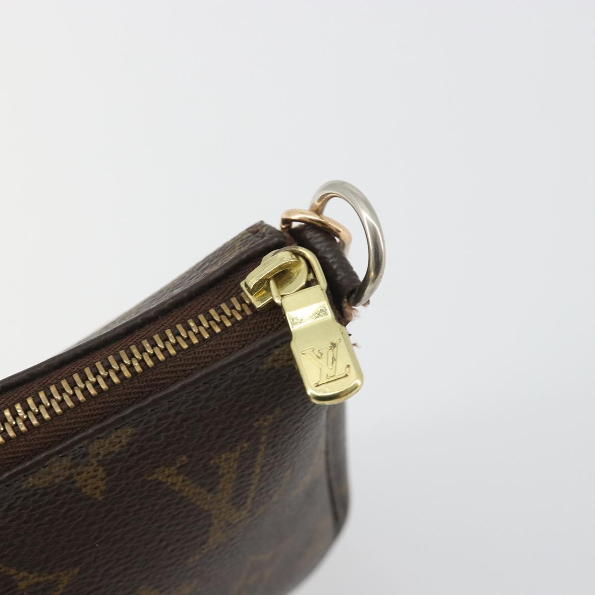 LOUIS VUITTON Monogram Pochette Accessoires Pouch M51980 LV Auth 194598