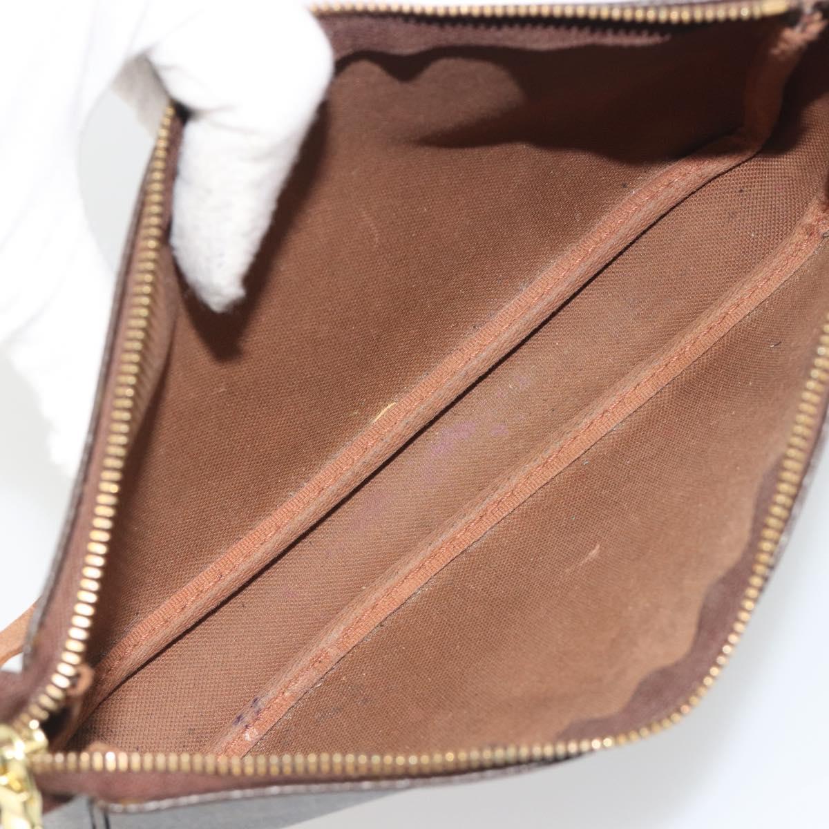 LOUIS VUITTON Monogram Pochette Accessoires Pouch M51980 LV Auth 194598