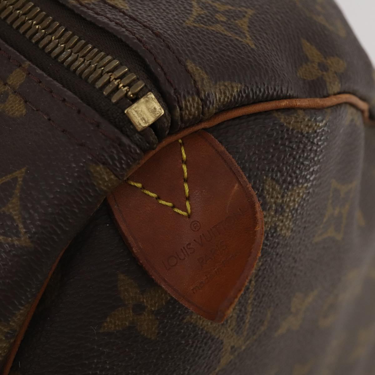 LOUIS VUITTON Monogram Keepall 60 Boston Bag M41422 LV Auth 194600