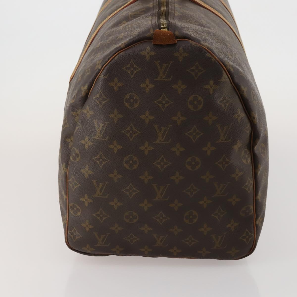 LOUIS VUITTON Monogram Keepall 60 Boston Bag M41422 LV Auth 194600