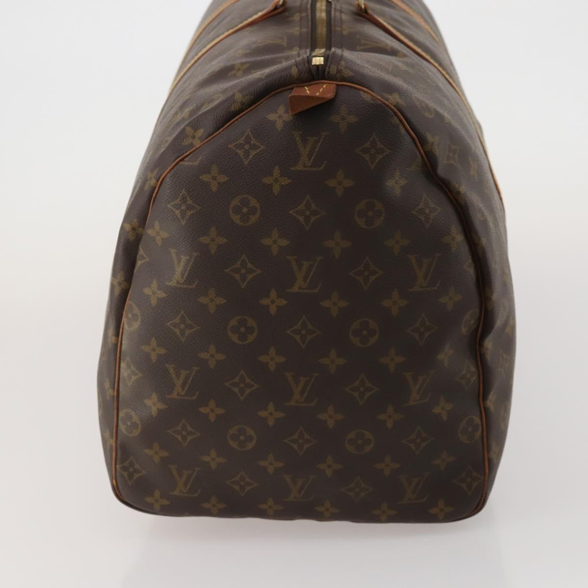 LOUIS VUITTON Monogram Keepall 60 Boston Bag M41422 LV Auth 194600