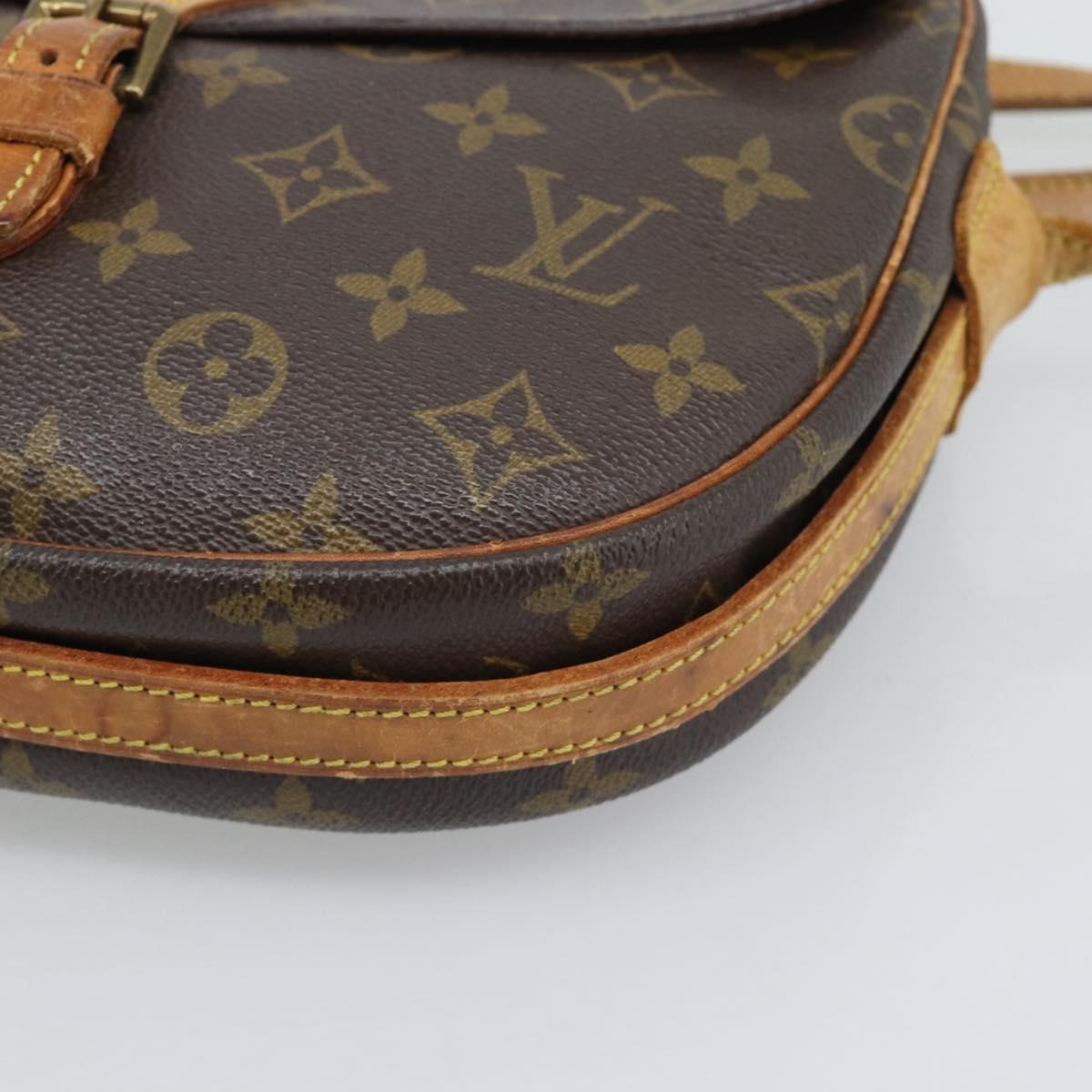 LOUIS VUITTON Monogram Jeune Fille MM Shoulder Bag M51226 LV Auth 194602